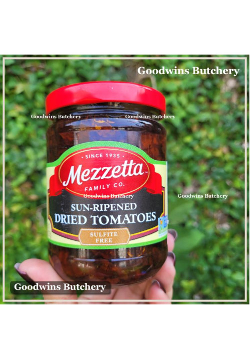 Pickle SUN RIPENED DRIED TOMATO Mezzetta USA 8oz GLUTEN FREE